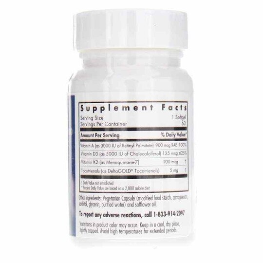 Vitamin D3 Complete 5000 IU Softgels, ARG